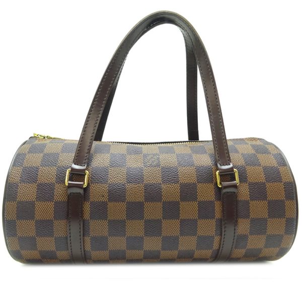 dh79750 1 Louis Vuitton Papillon PM Damier Handbag Brown