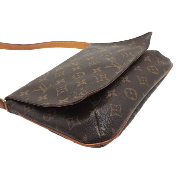 dh79784 3 Louis Vuitton Musette Tango Short Monogram Shoulder Bag Brown