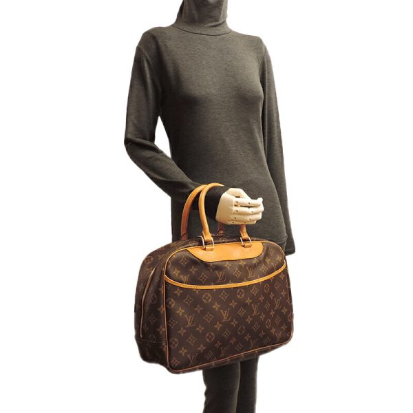 dh79786 9 Louis Vuitton Deauville Monogram Bag Brown