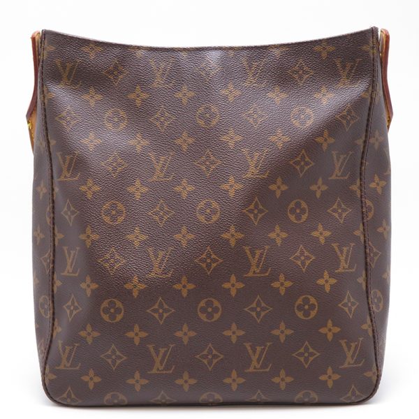 dh79787 1 Louis Vuitton Looping GM Monogram Shoulder Bag Brown