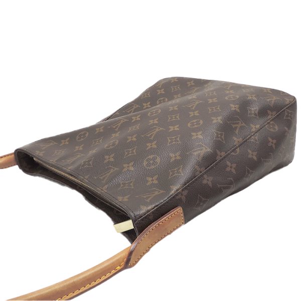 dh79787 4 Louis Vuitton Looping GM Monogram Shoulder Bag Brown