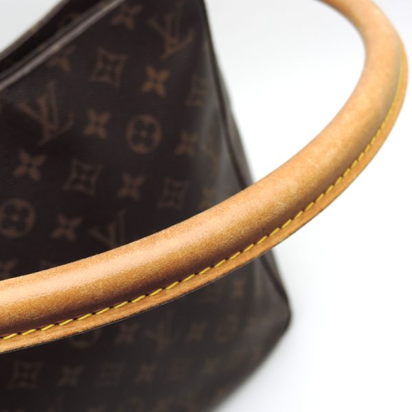 dh79787 5 Louis Vuitton Looping GM Monogram Shoulder Bag Brown