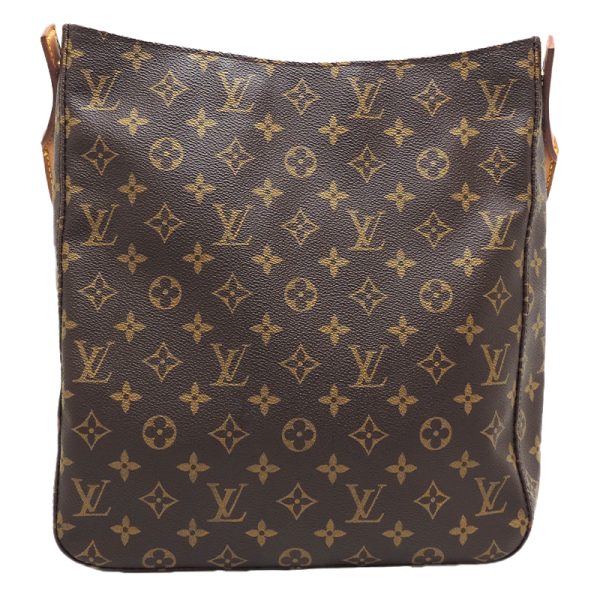 dh79788 1 Louis Vuitton Looping GM Monogram Shoulder Bag Brown