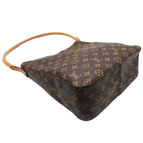 dh79788 3 Louis Vuitton Looping GM Monogram Shoulder Bag Brown