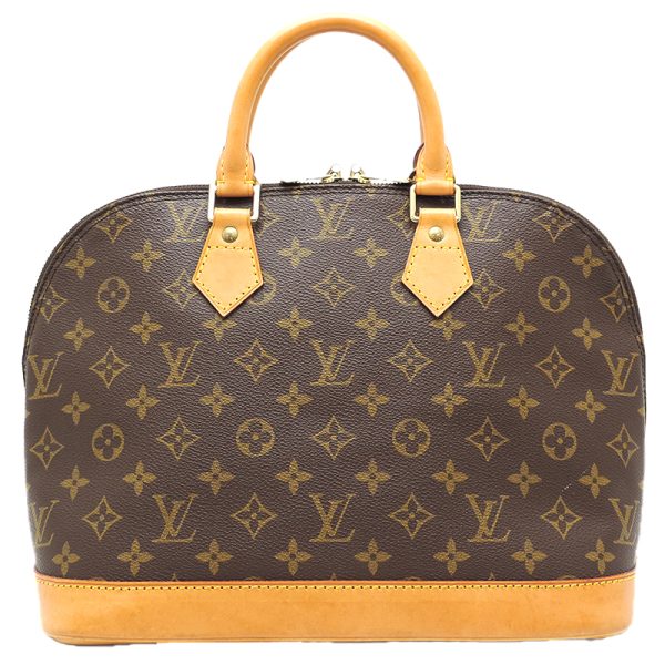 dh79792 1 Louis Vuitton Alma Monogram Handbag Brown