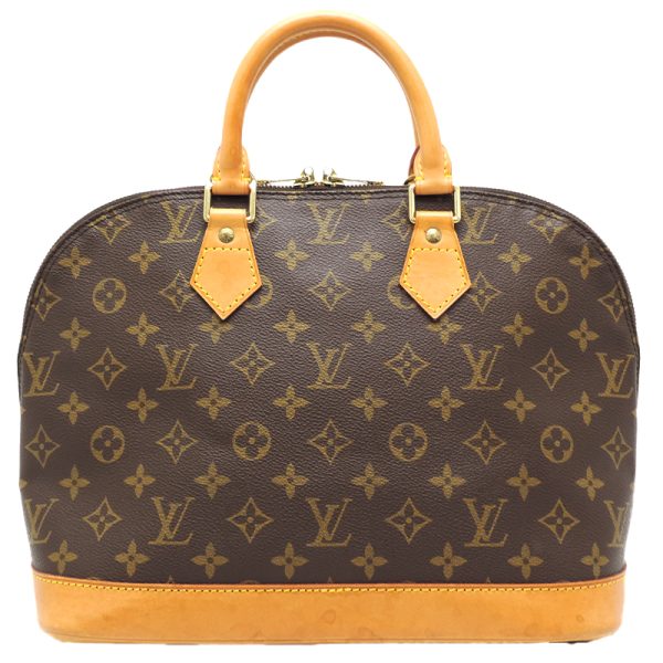 dh79792 2 Louis Vuitton Alma Monogram Handbag Brown