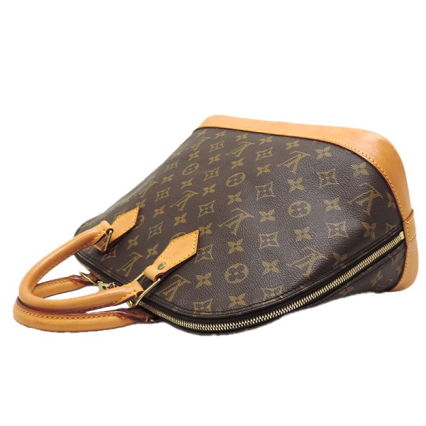 dh79792 4 Louis Vuitton Alma Monogram Handbag Brown