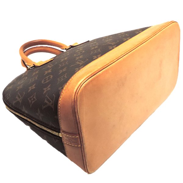 dh79793 3 Louis Vuitton Alma Monogram Handbag Brown