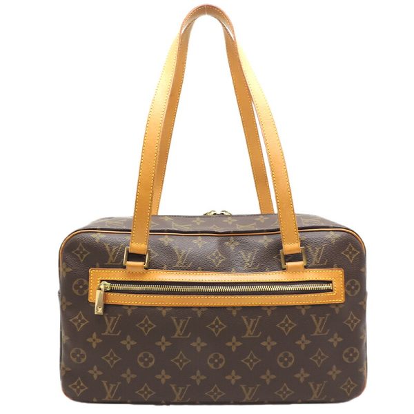 dh79795 1 Louis Vuitton Cité GM Monogram Shoulder Bag Brown