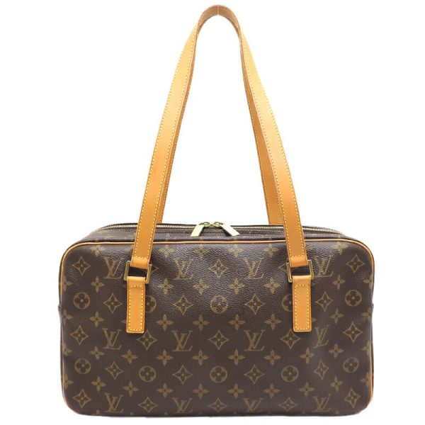 dh79795 2 Louis Vuitton Cité GM Monogram Shoulder Bag Brown