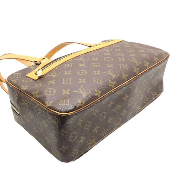 dh79795 3 Louis Vuitton Cité GM Monogram Shoulder Bag Brown