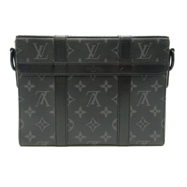 dh79896 2 Louis Vuitton Trunk Messenger PM Shoulder Bag Black