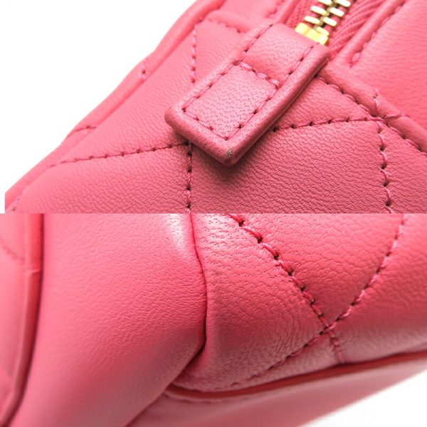 dh79951 9 Chanel Vanity 2WAY Chain Lambskin Shoulder Bag Pink