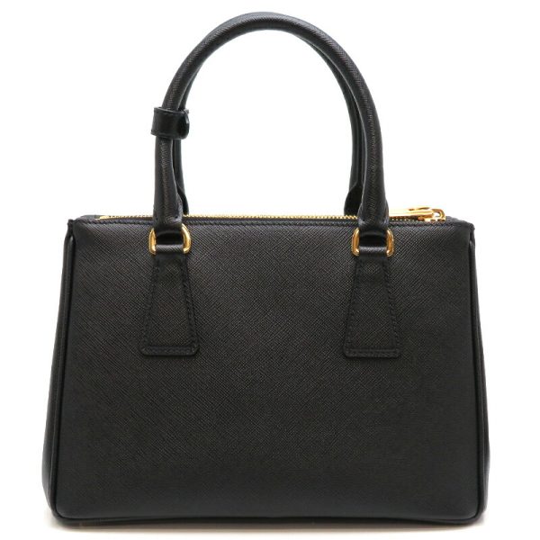 dh79954 2 Prada Saffiano Shoulder Bag 2way Tote Black