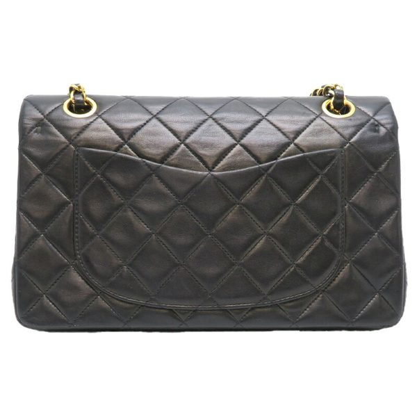 dh79963 2 Chanel Matelasse 23 Chain Lambskin Shoulder Bag Black