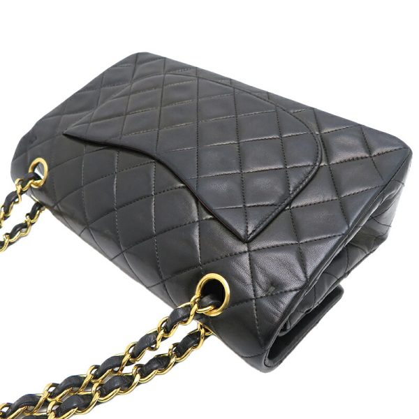 dh79963 4 Chanel Matelasse 23 Chain Lambskin Shoulder Bag Black