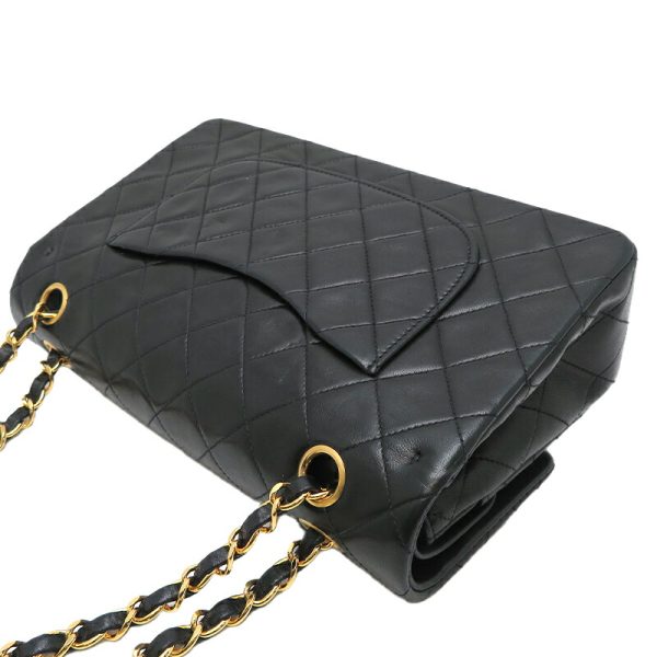 dh79965 4 Chanel Matelasse 25 Chain Lambskin Shoulder Bag Black