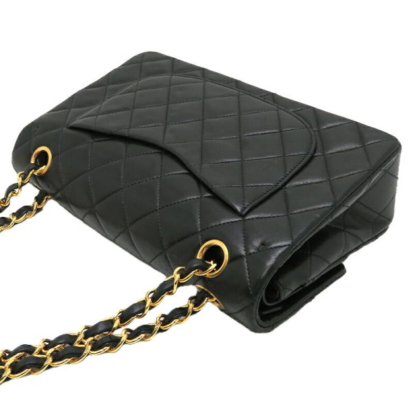 dh79969 4 Chanel Matelasse 23 Chain Lambskin Shoulder Bag Black