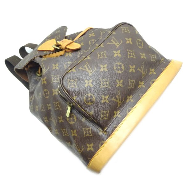 dh79974 3 Louis Vuitton Monsouris GM Monogram Backpack Brown