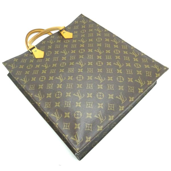 dh79975 3 Louis Vuitton Sac Plat Monogram Handbag Brown