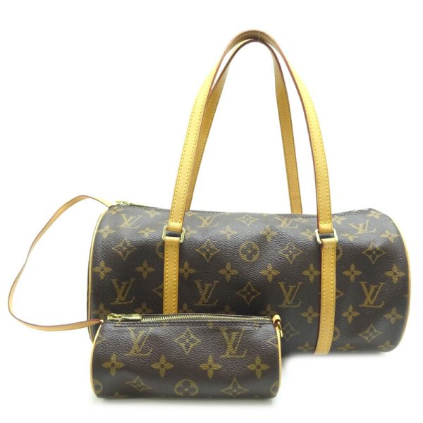 dh79978 1 Louis Vuitton Papillon 30 Monogram Handbag Brown