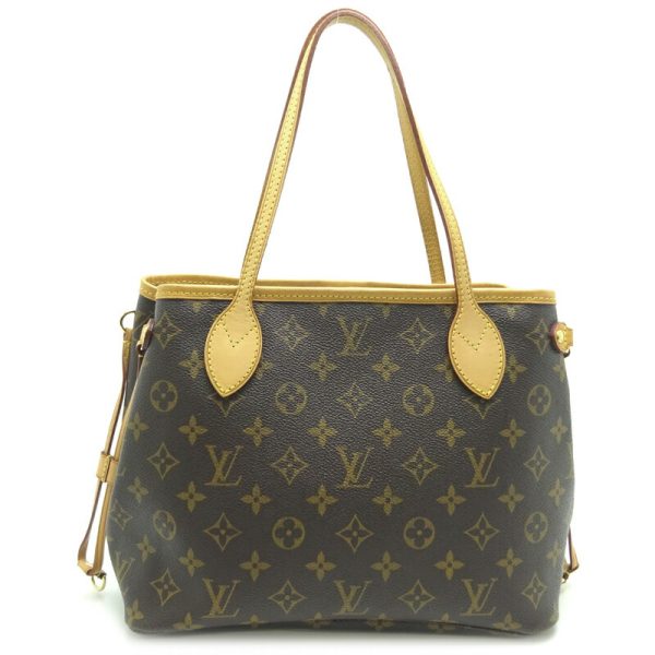 dh79980 2 Louis Vuitton Neverfull PM Monogram Tote Bag Brown