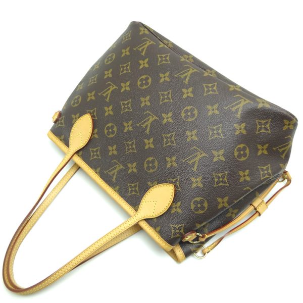 dh79980 4 Louis Vuitton Neverfull PM Monogram Tote Bag Brown