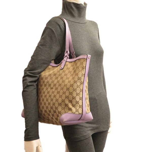 dh79989 8 Gucci GG Tote GG Shoulder Bag Beige