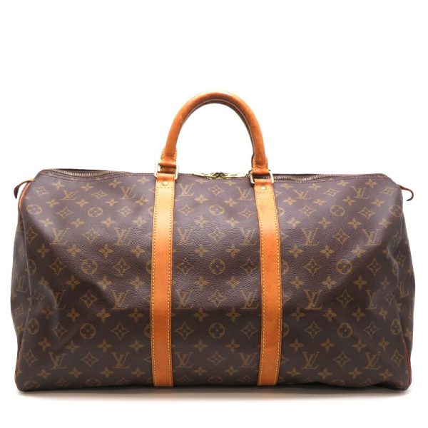 dh79993 1 Louis Vuitton Keepall 55 Monogram Bag Brown