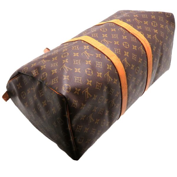 dh79993 3 Louis Vuitton Keepall 55 Monogram Bag Brown