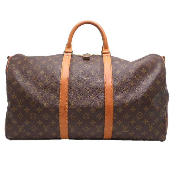 dh79994 1 Louis Vuitton Keepall 55 Monogram Bag Brown