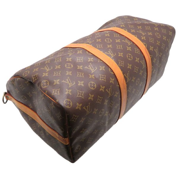 dh79994 3 Louis Vuitton Keepall 55 Monogram Bag Brown