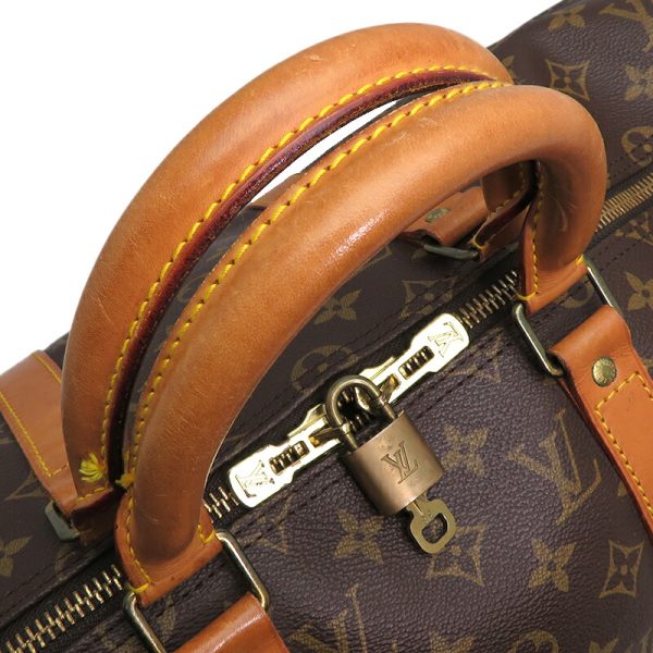 dh79994 5 Louis Vuitton Keepall 55 Monogram Bag Brown