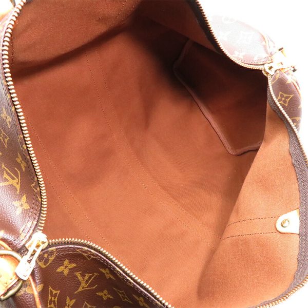 dh79994 6 Louis Vuitton Keepall 55 Monogram Bag Brown