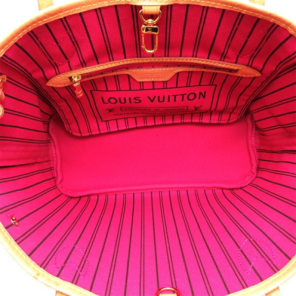 dh79996 6 Louis Vuitton Neverfull PM Monogram Tote Bag Pink