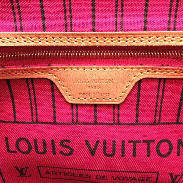 dh79996 7 Louis Vuitton Neverfull PM Monogram Tote Bag Pink