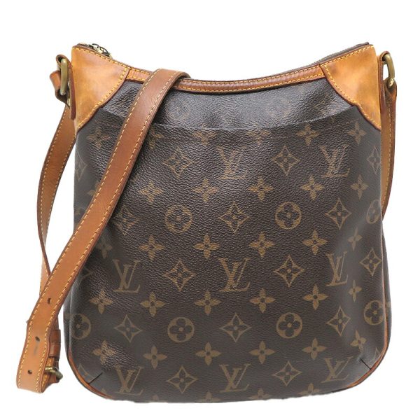 dh80047 1 Louis Vuitton Odeon PM Monogram Shoulder Bag Brown