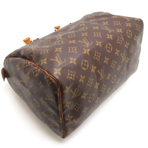 dh80048 3 Louis Vuitton Speedy 30 Monogram Bag Brown