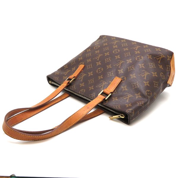 dh80052 4 Louis Vuitton Cava Piano Monogram Shoulder Bag Brown