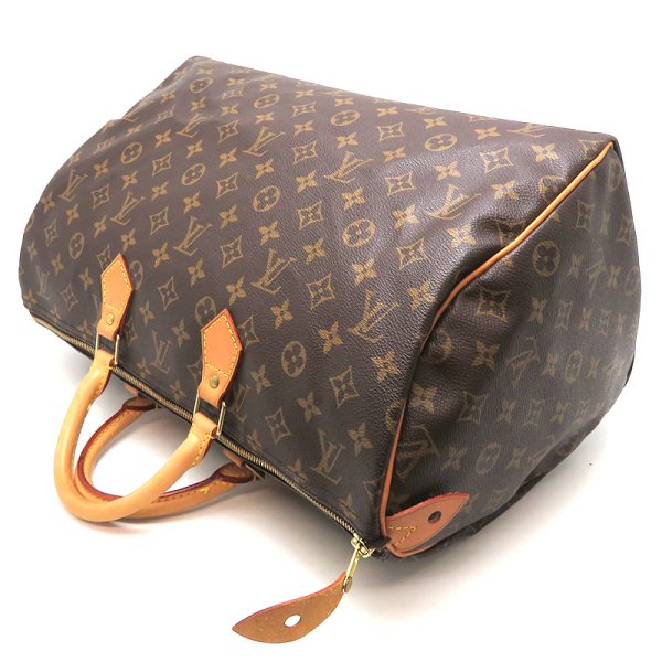 dh80057 4 Louis Vuitton Speedy 40 Monogram Bag Brown