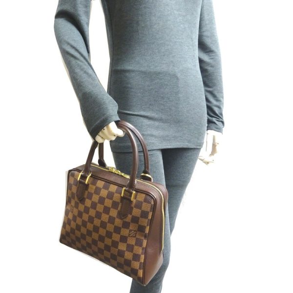 dh80061 8 Louis Vuitton Brera Damier Handbag Brown