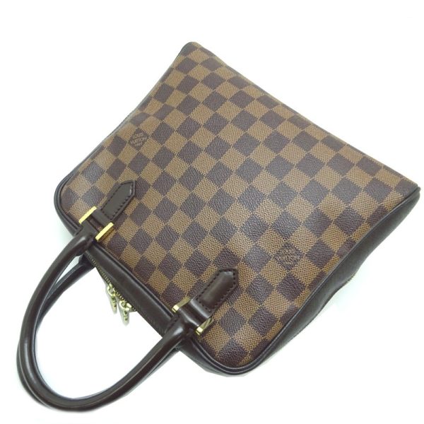 dh80062 4 Louis Vuitton Brera Damier Handbag Brown