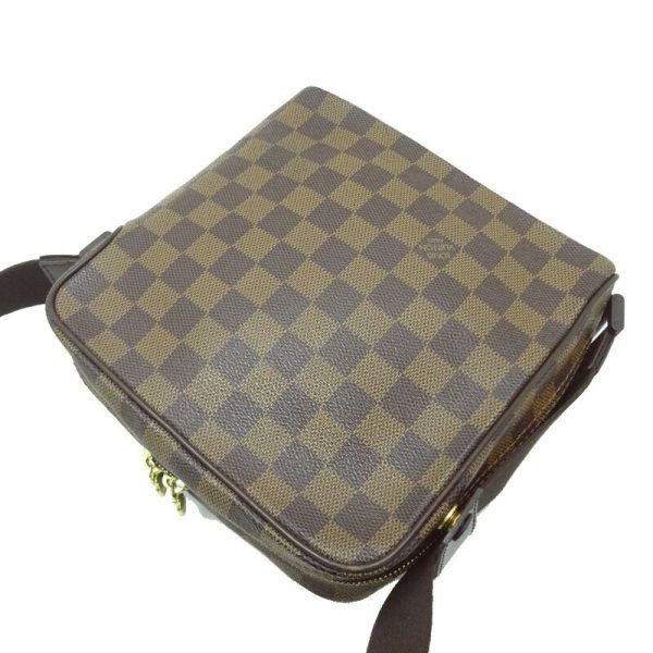 dh80063 4 Louis Vuitton Olaf PM Damier Shoulder Bag Brown