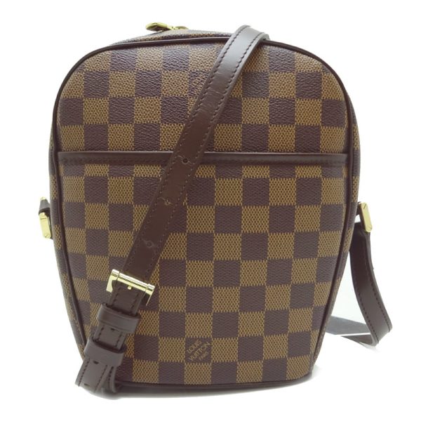 dh80065 1 Louis Vuitton Ipanema PM Damier Shoulder Bag Brown