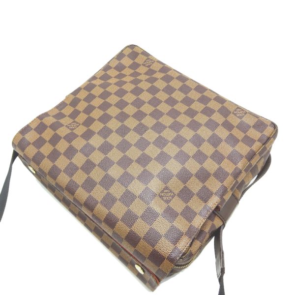 dh80066 4 Louis Vuitton Naviglio Damier Shoulder Bag Brown