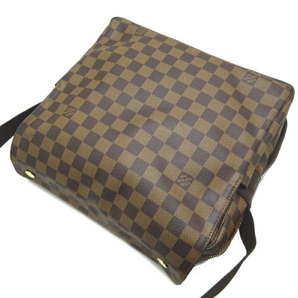 dh80067 4 Louis Vuitton Naviglio Damier Shoulder Bag Brown