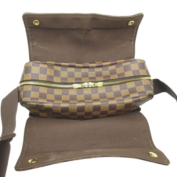 dh80067 5 Louis Vuitton Naviglio Damier Shoulder Bag Brown