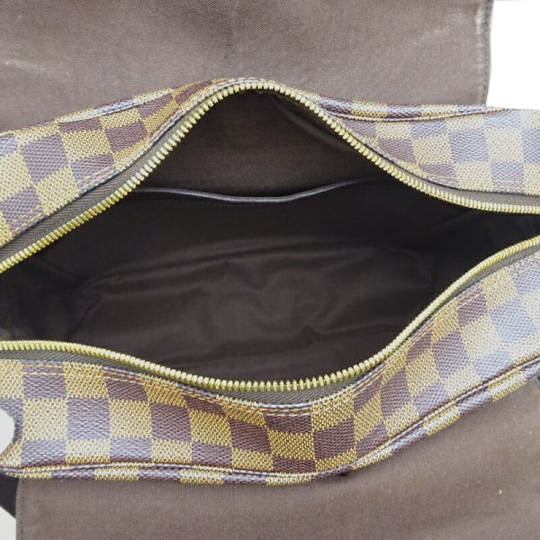 dh80067 7 Louis Vuitton Naviglio Damier Shoulder Bag Brown