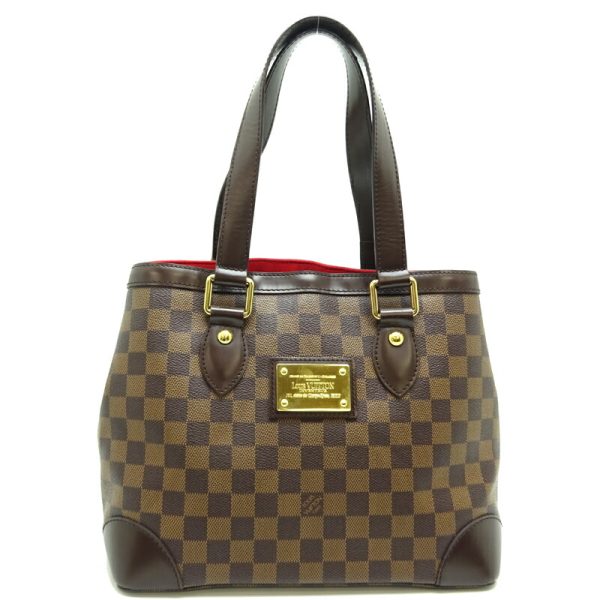 dh80069 1 Louis Vuitton Hampstead PM Damier Handbag Brown