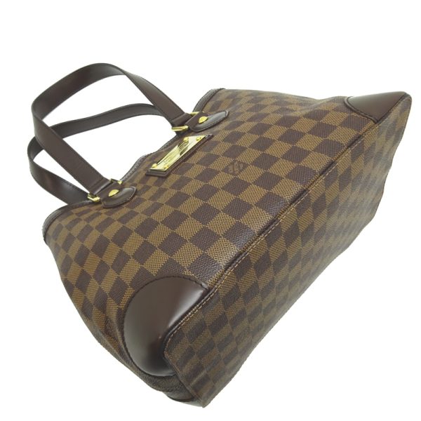 dh80069 3 Louis Vuitton Hampstead PM Damier Handbag Brown